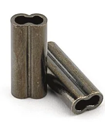 SpearPro Copper Double Sleeve Crimps for 400 lb Mono 2.0mm — Pack of 10