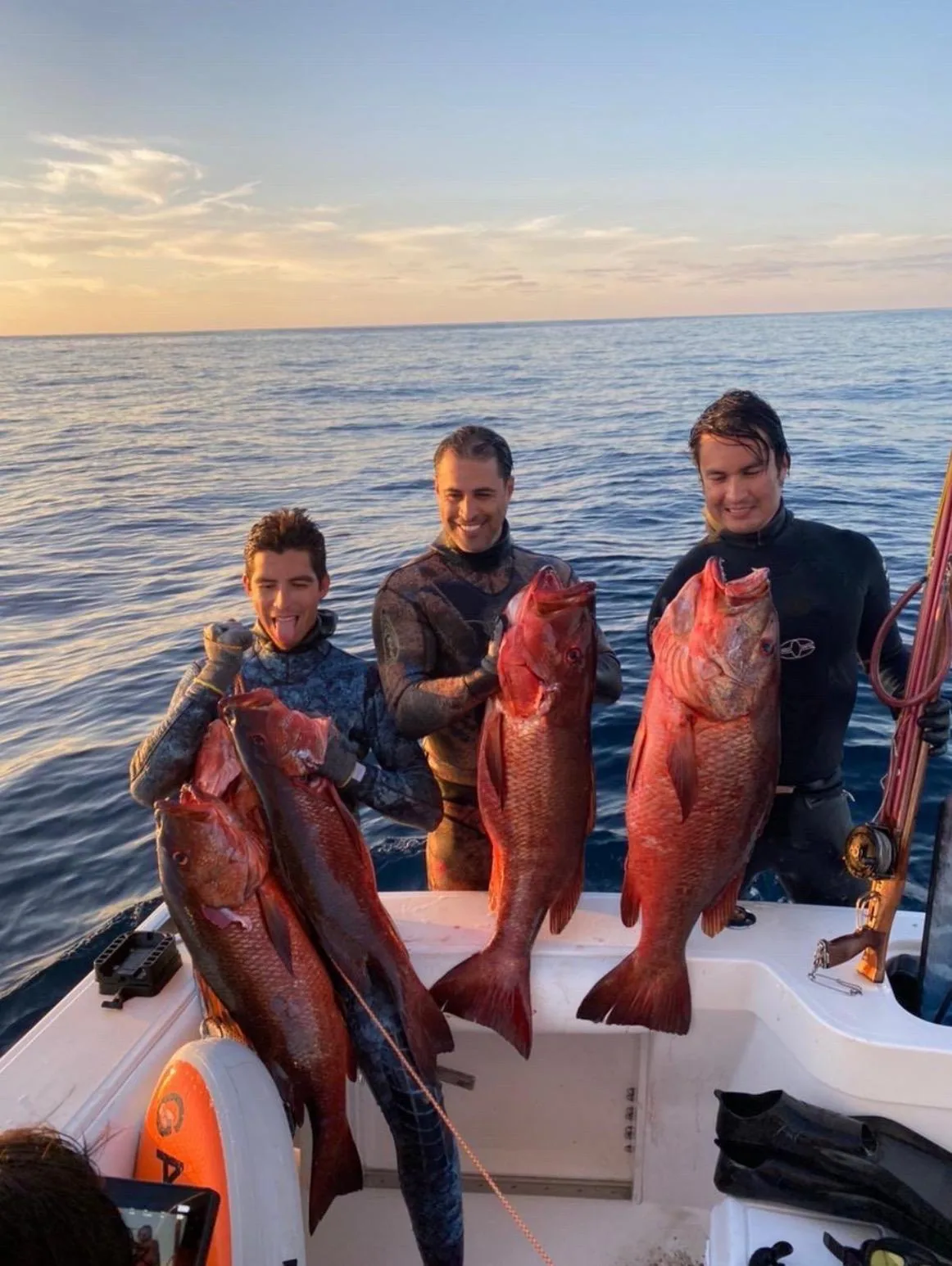 Spearfishing equipment used on Spearos Pacífico trips in Punta Mita