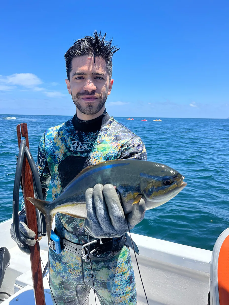 Reef fish taken on a Spearfishing Level 1 session