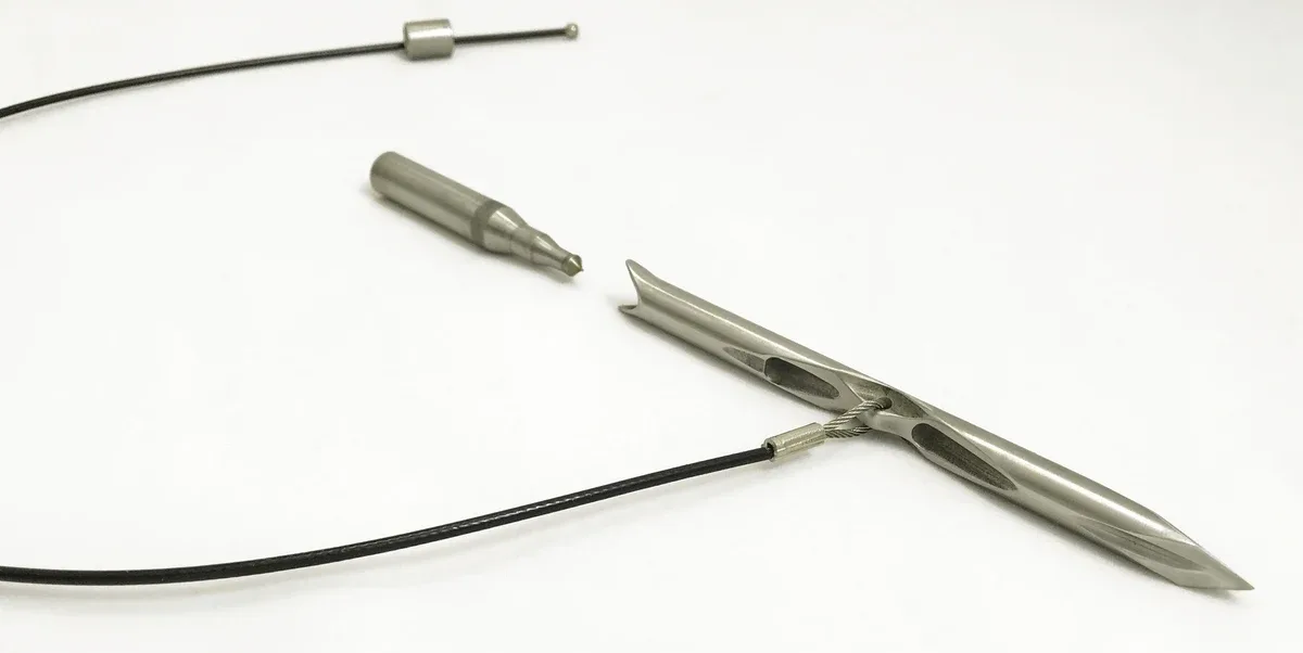 Riffe Slip Tip Assembly (Tri-Cut) with Tandem Slide Ring