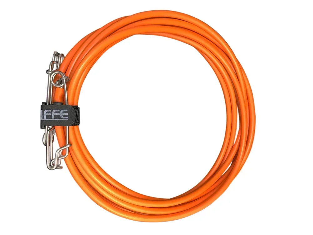 Riffe Vinyl Float Line Assembly 50 ft — Orange